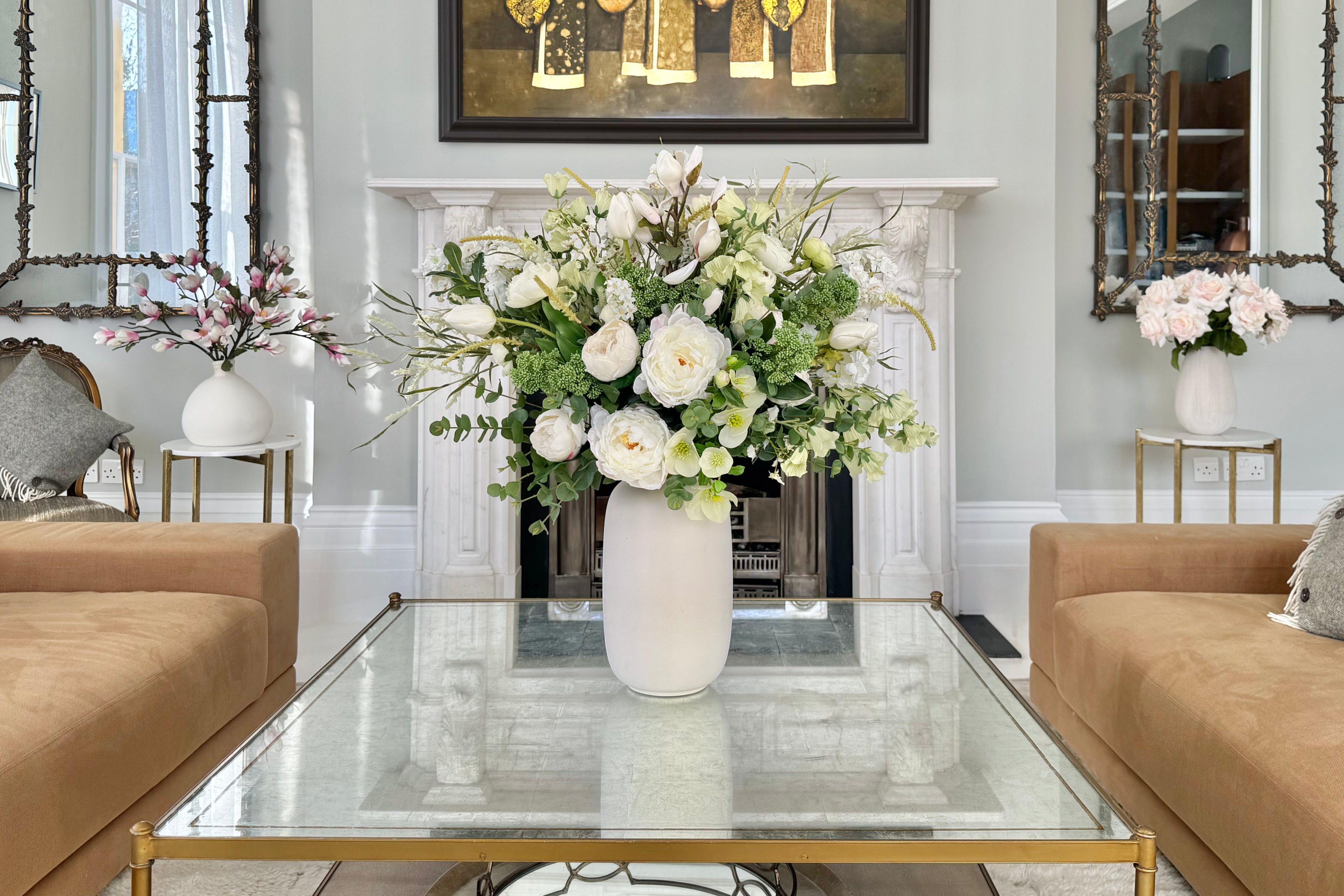 Luxury Lifelike Realistic Spring Artificial Flowers Best Selling Faux Flowers High Quality Fake Spring Flower Arrangement Bouquet The Faux Flower Company Best UK Artificial Flowers for Spring