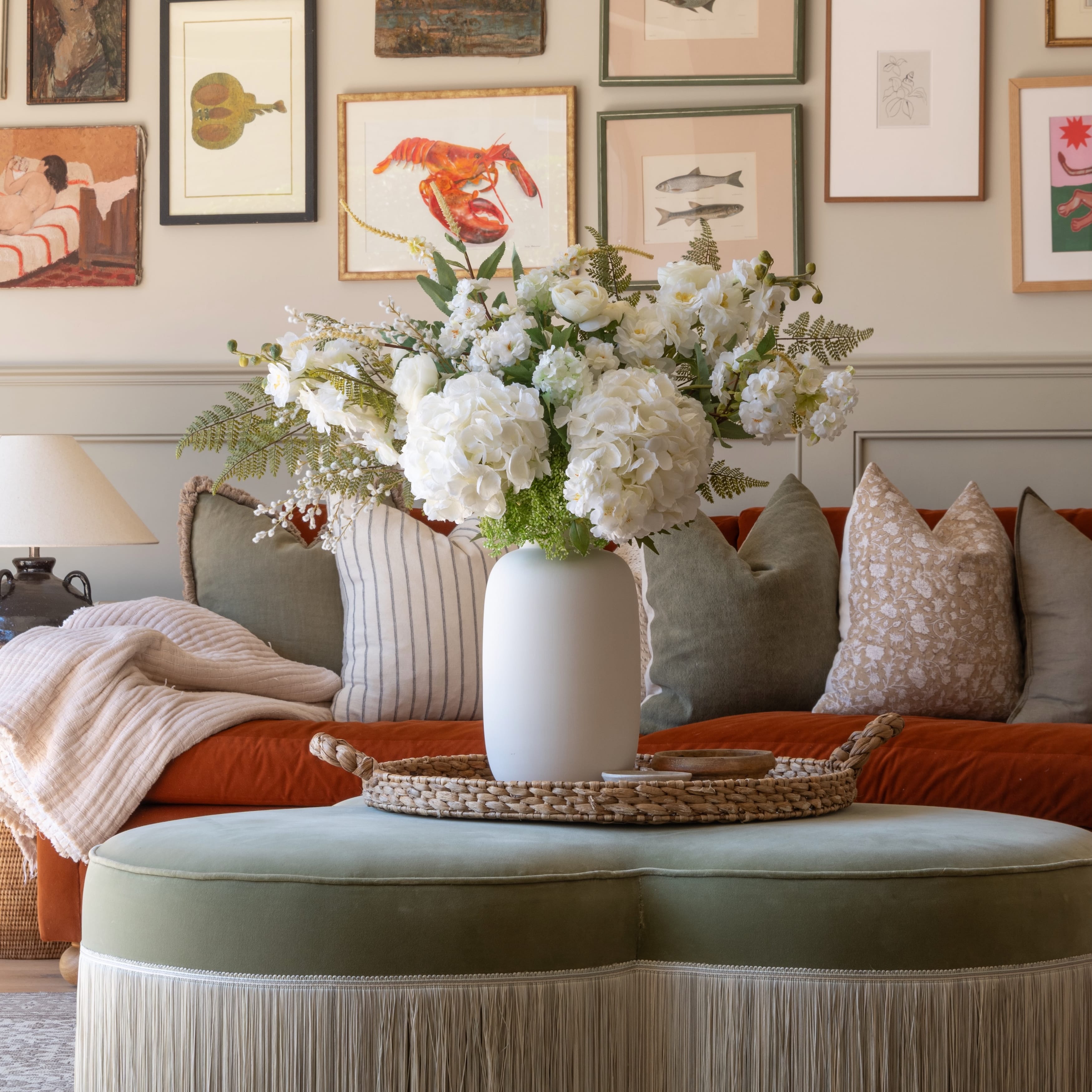 Blossoming Artificial Flower Arrangement