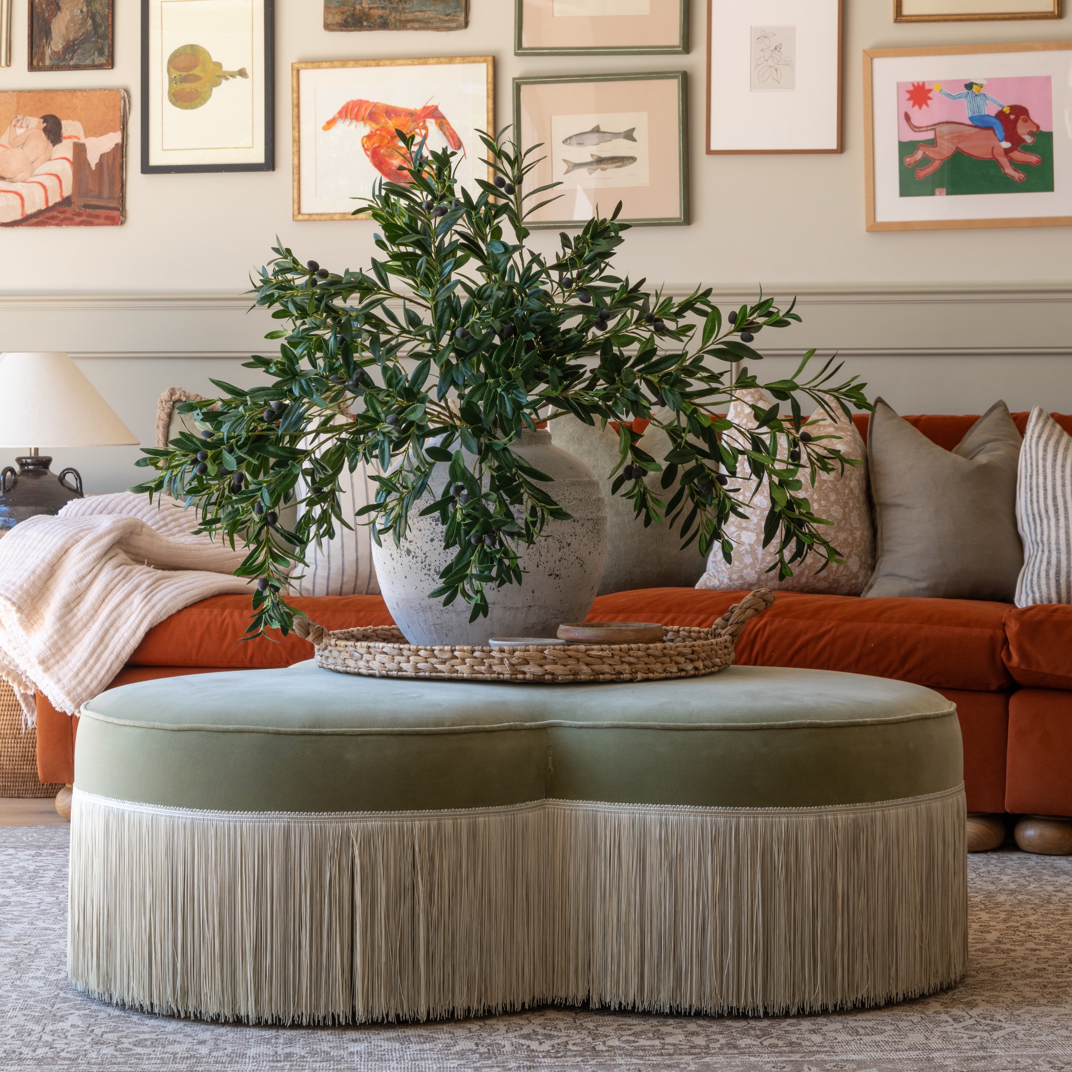 Artificial Olive Branch