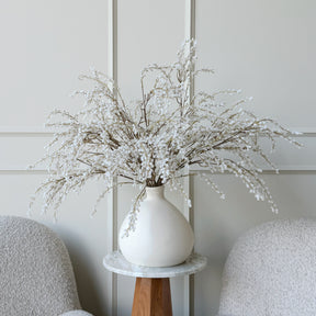 Artificial White Willow Spray
