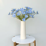 Artificial Blue Nigella Spray