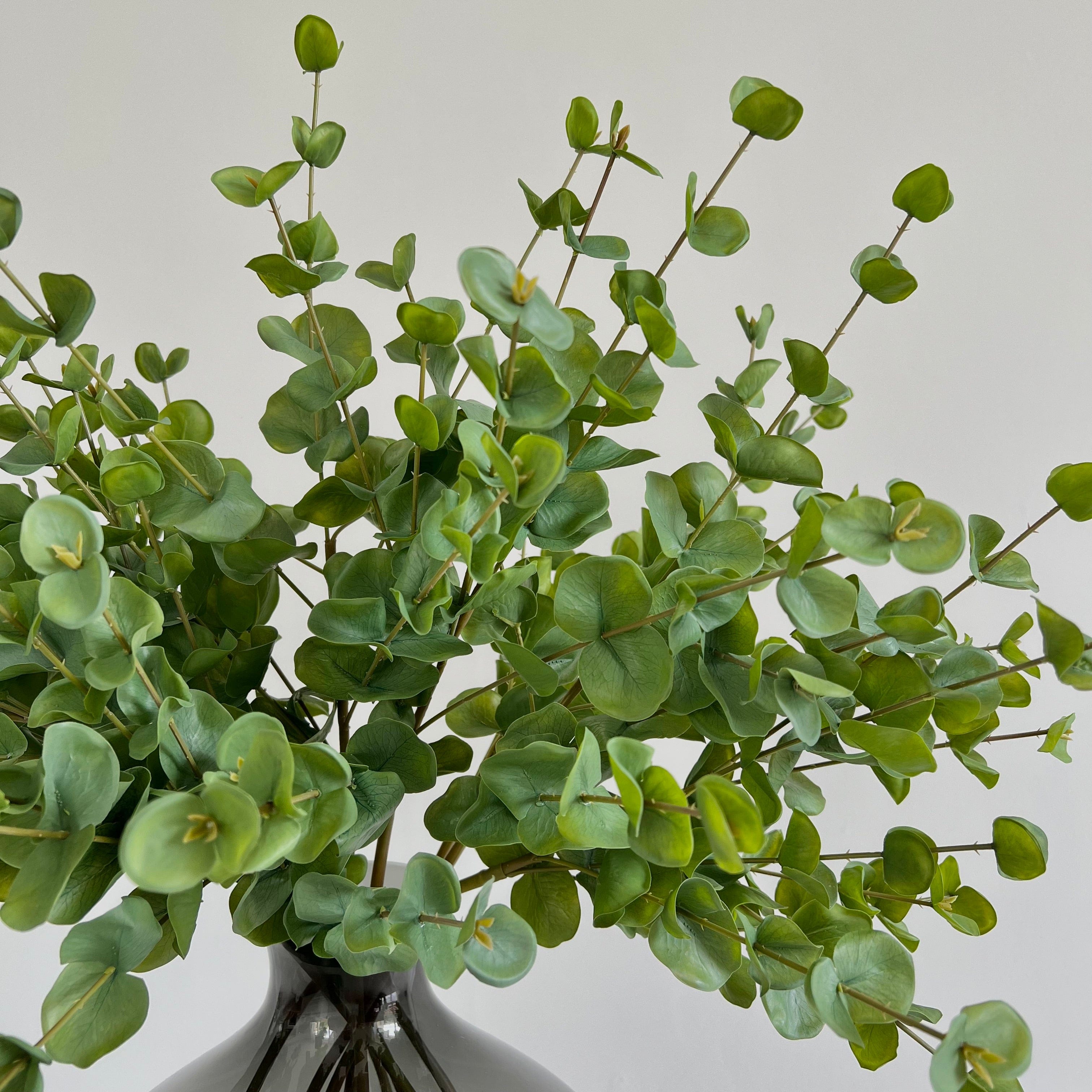 Artificial flowers luxury lifelike faux Artificial Eucalyptus Spray realistic silk single stems buy online from The Faux Flower Company