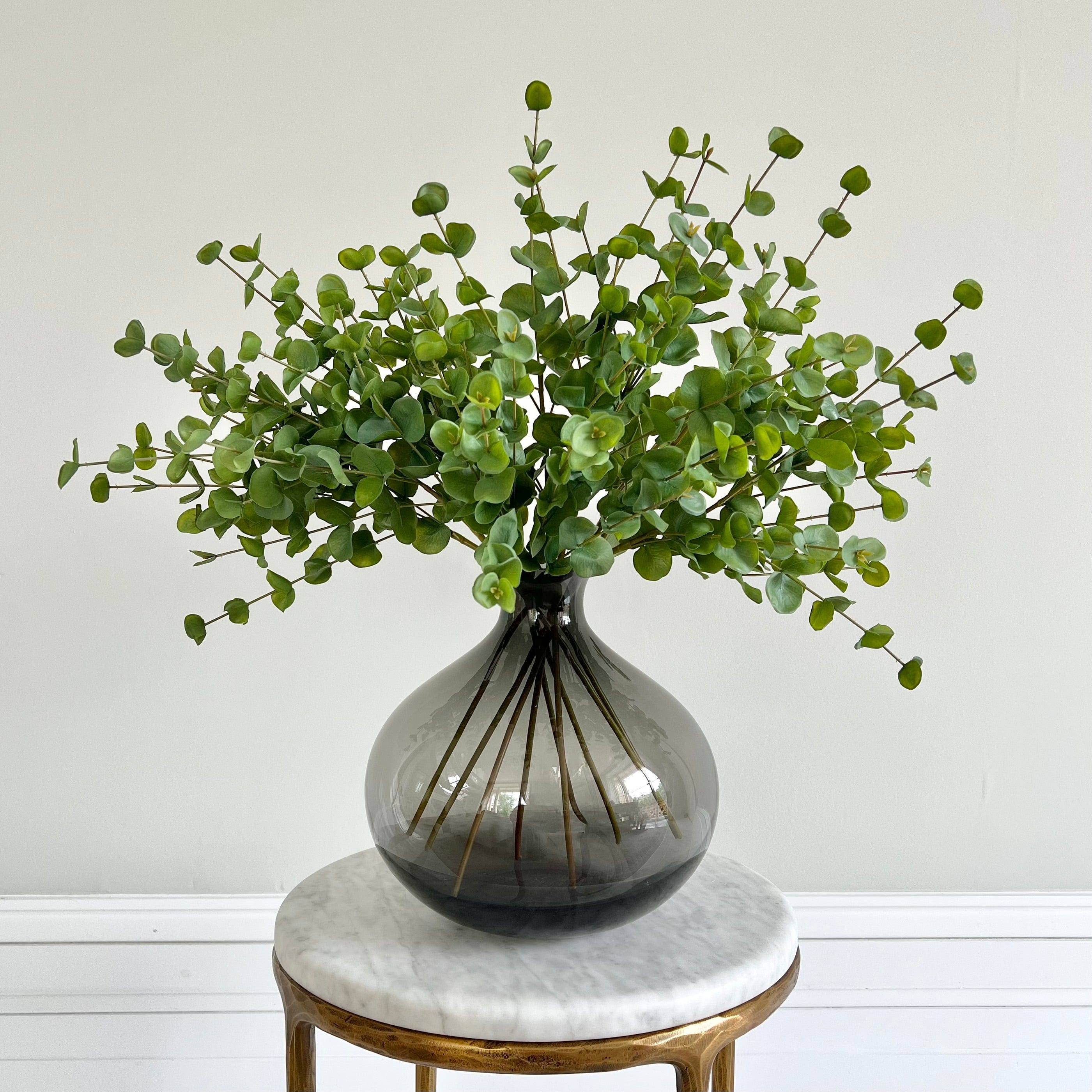 Artificial flowers luxury lifelike faux Artificial Eucalyptus Spray realistic silk single stems buy online from The Faux Flower Company