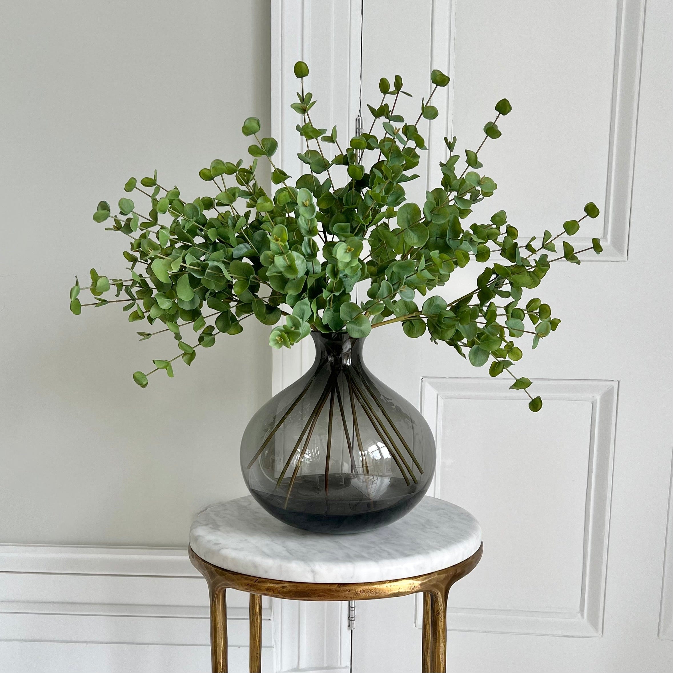 Artificial flowers luxury lifelike faux Artificial Eucalyptus Spray realistic silk single stems buy online from The Faux Flower Company