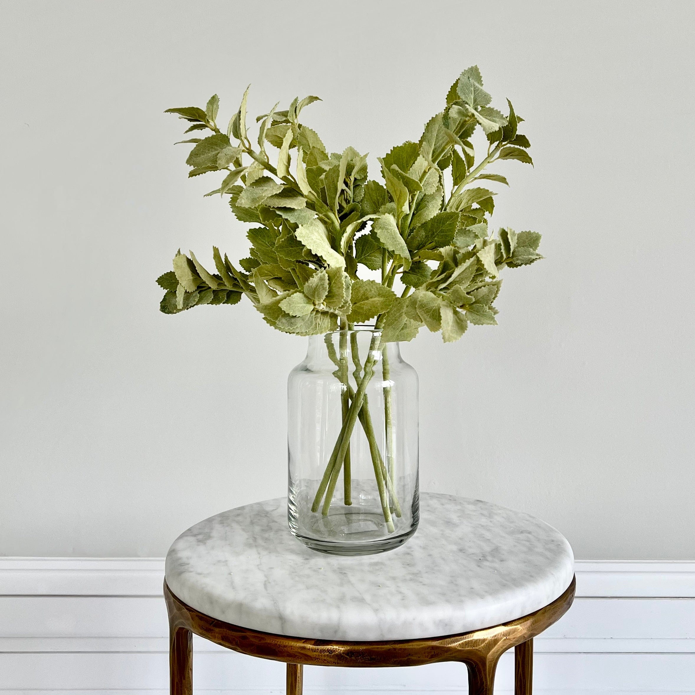 Artificial flowers luxury lifelike faux Artificial Green Nettle Leaves realistic silk single stems buy online from The Faux Flower Company