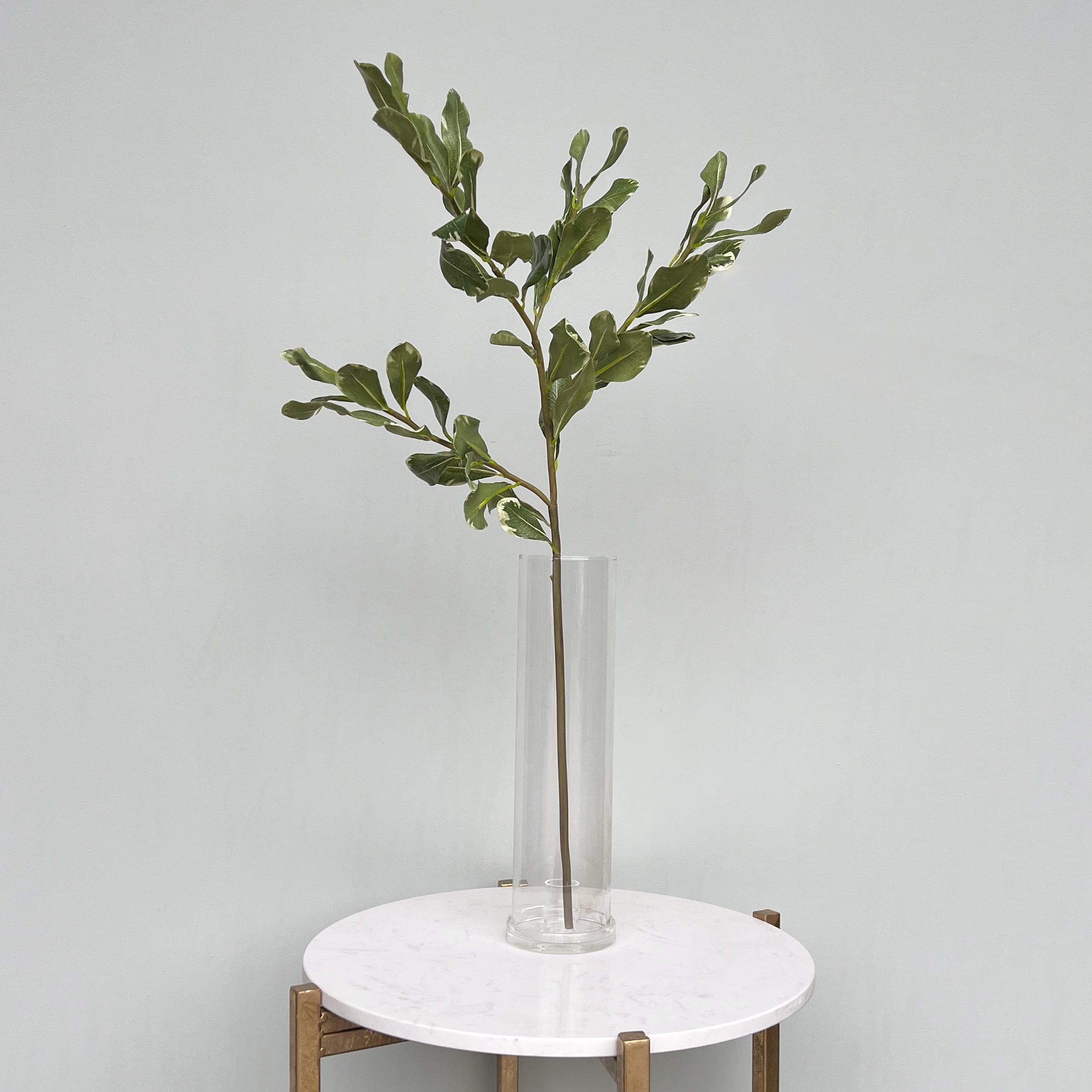 Artificial flowers luxury lifelike faux Artificial Green Pittosporum Leaves realistic silk  single stems buy online from The Faux Flower Company ABY1207GR