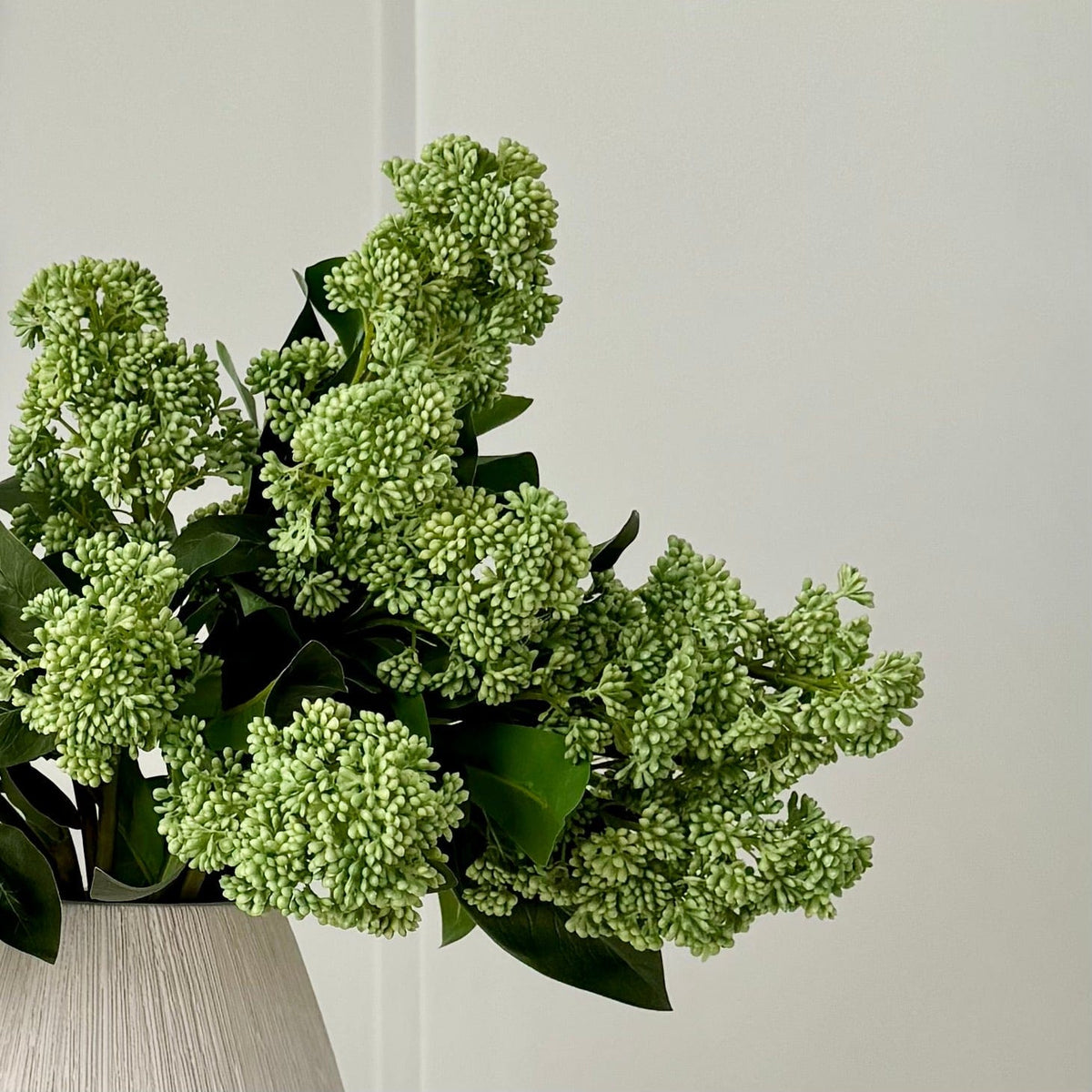 Realistic Artificial Green Skimmia ABY3142GR by The Faux Flower Company