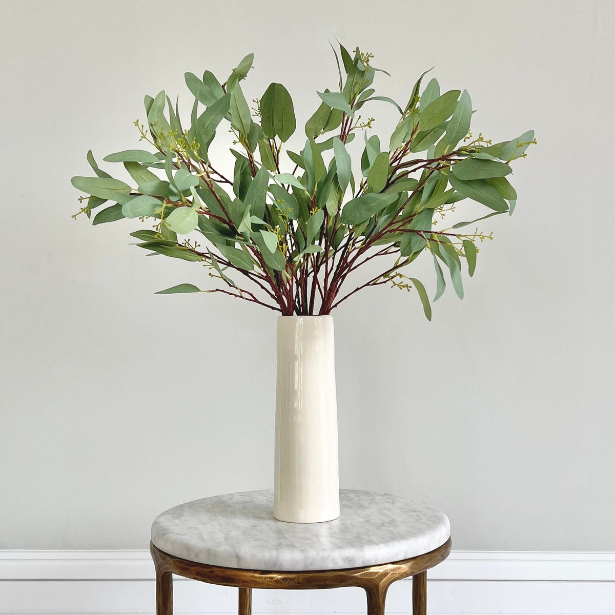 Realistic Artificial Green Willow Eucalyptus ABX1294GR by The Faux Flower Company