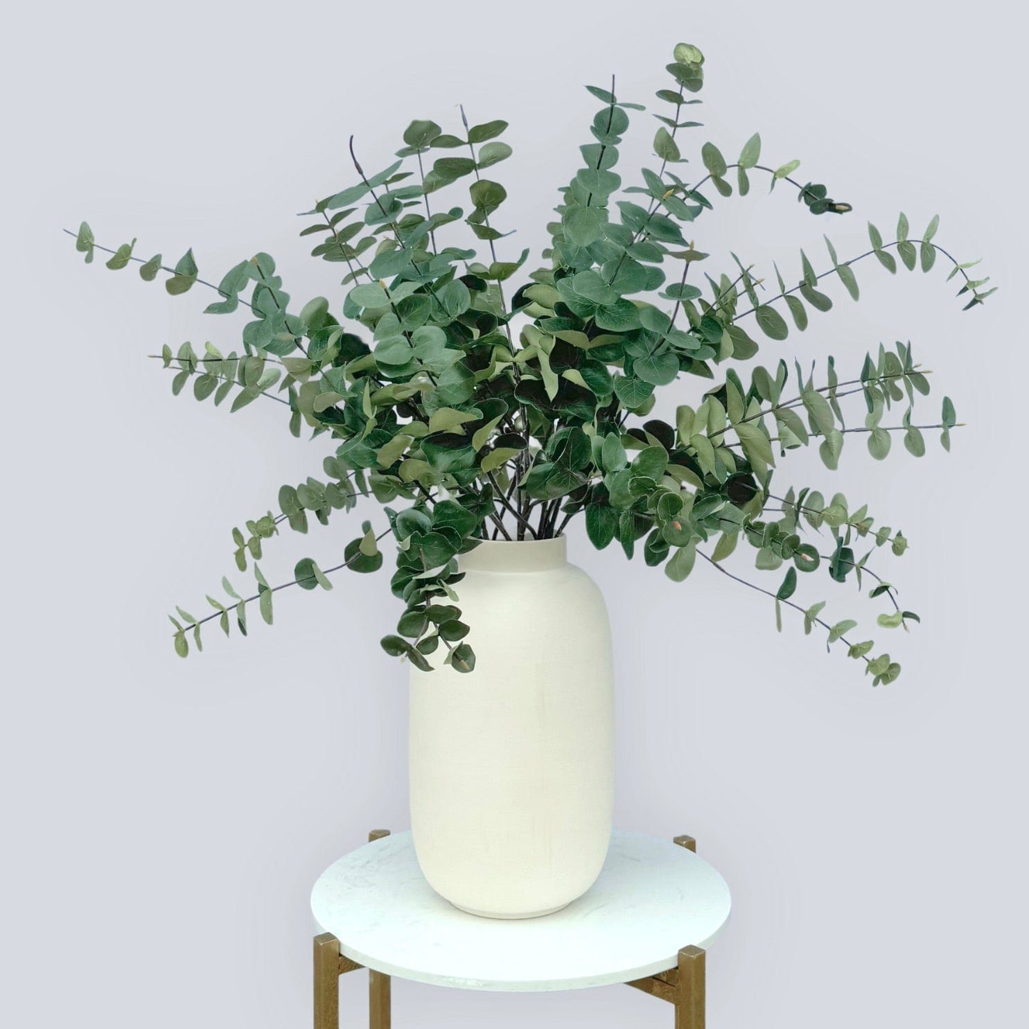 Artificial flowers luxury lifelike faux Artificial Large Eucalyptus Spray realistic silk single stems buy online from The Faux Flower Company