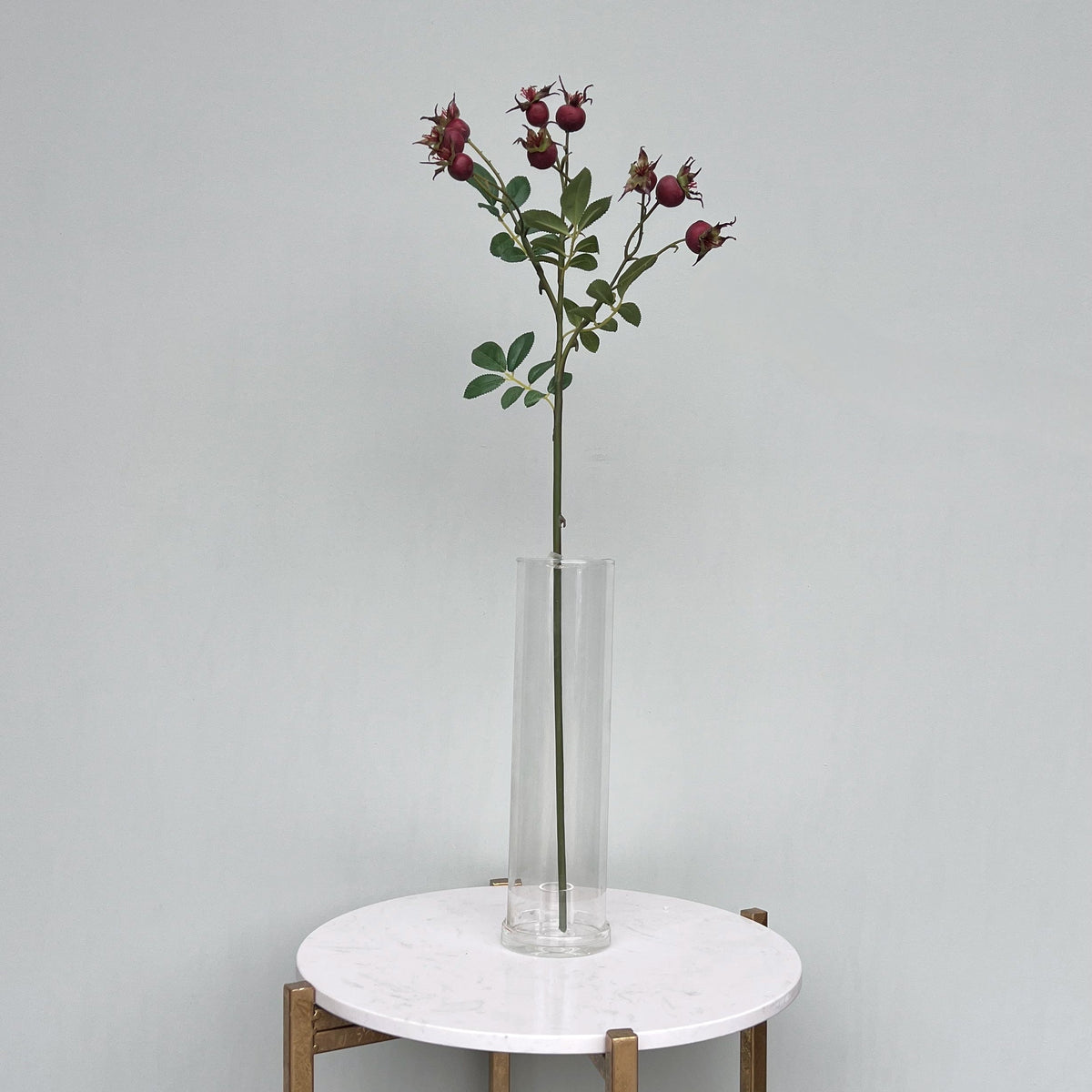 Realistic Artificial Red Rosehips ABX8121RD by The Faux Flower Company
