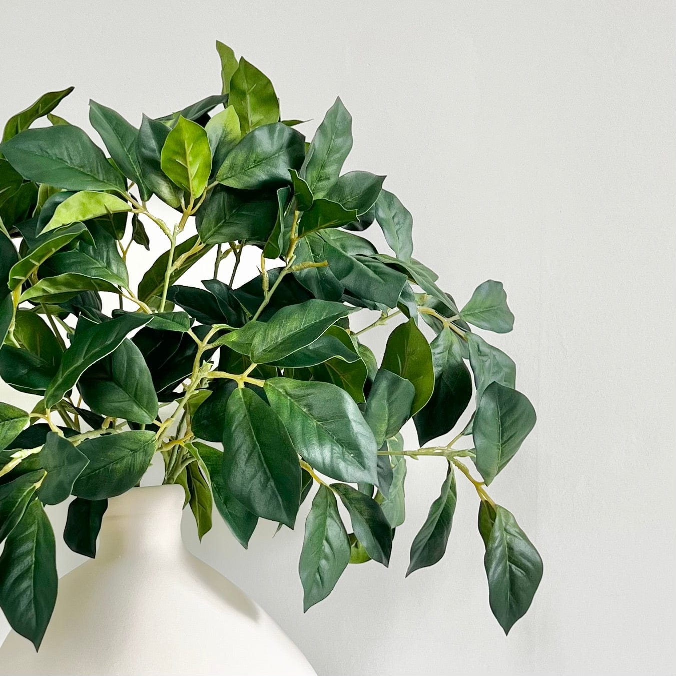 Artificial flowers luxury lifelike faux Artificial Rich Green Foliage Leaves realistic silk single stems buy online from The Faux Flower Company