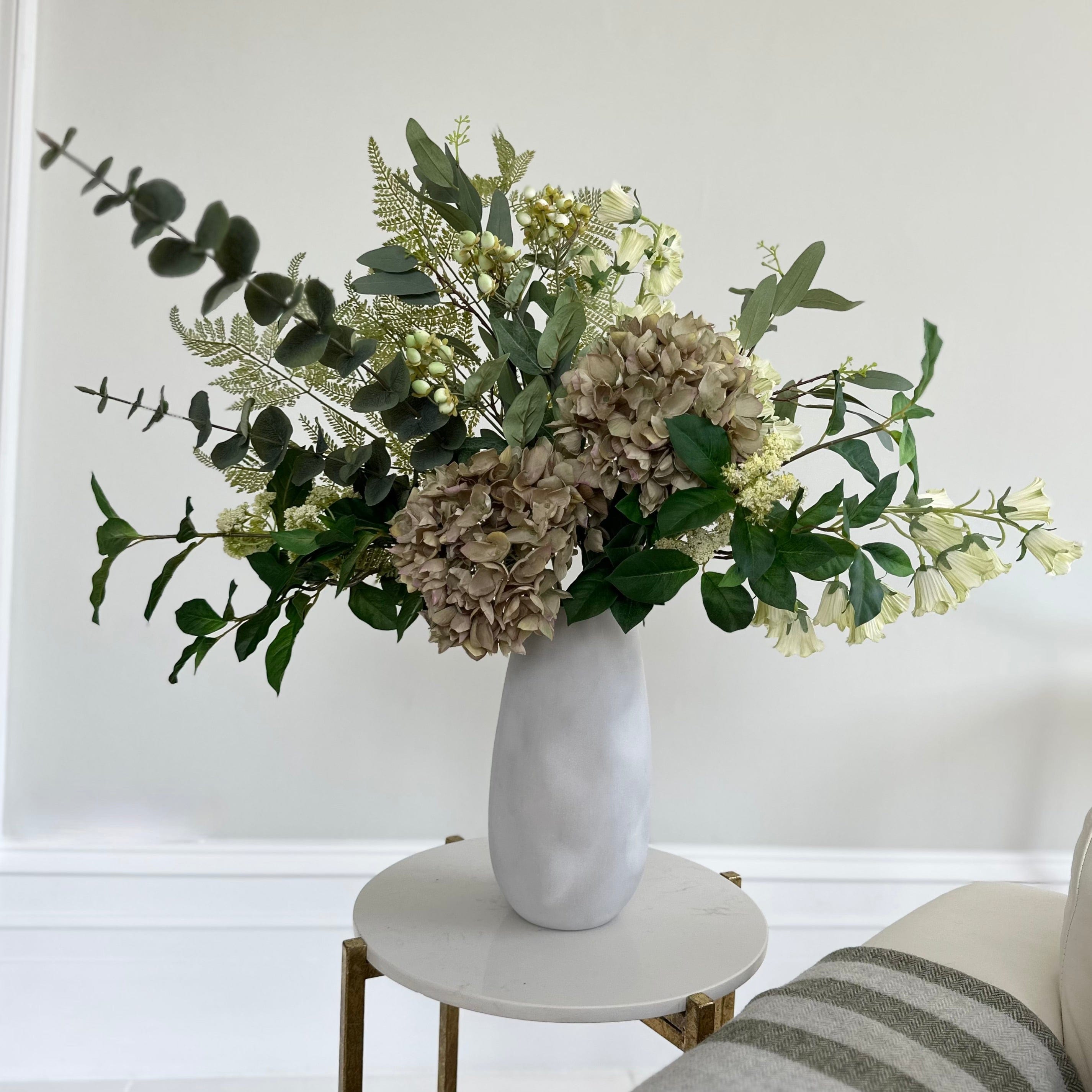 Artificial flowers luxury lifelike faux Feeling Ferny Artificial Flower Arrangement realistic silk bouquet buy online from The Faux Flower Company