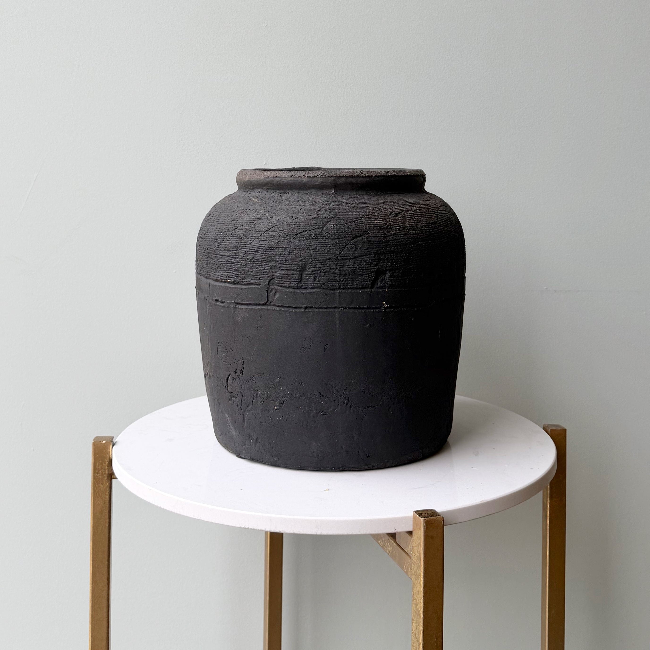 Artificial flowers luxury lifelike faux Large Charcoal Vase realistic silk buy online from The Faux Flower Company AHCH-3580