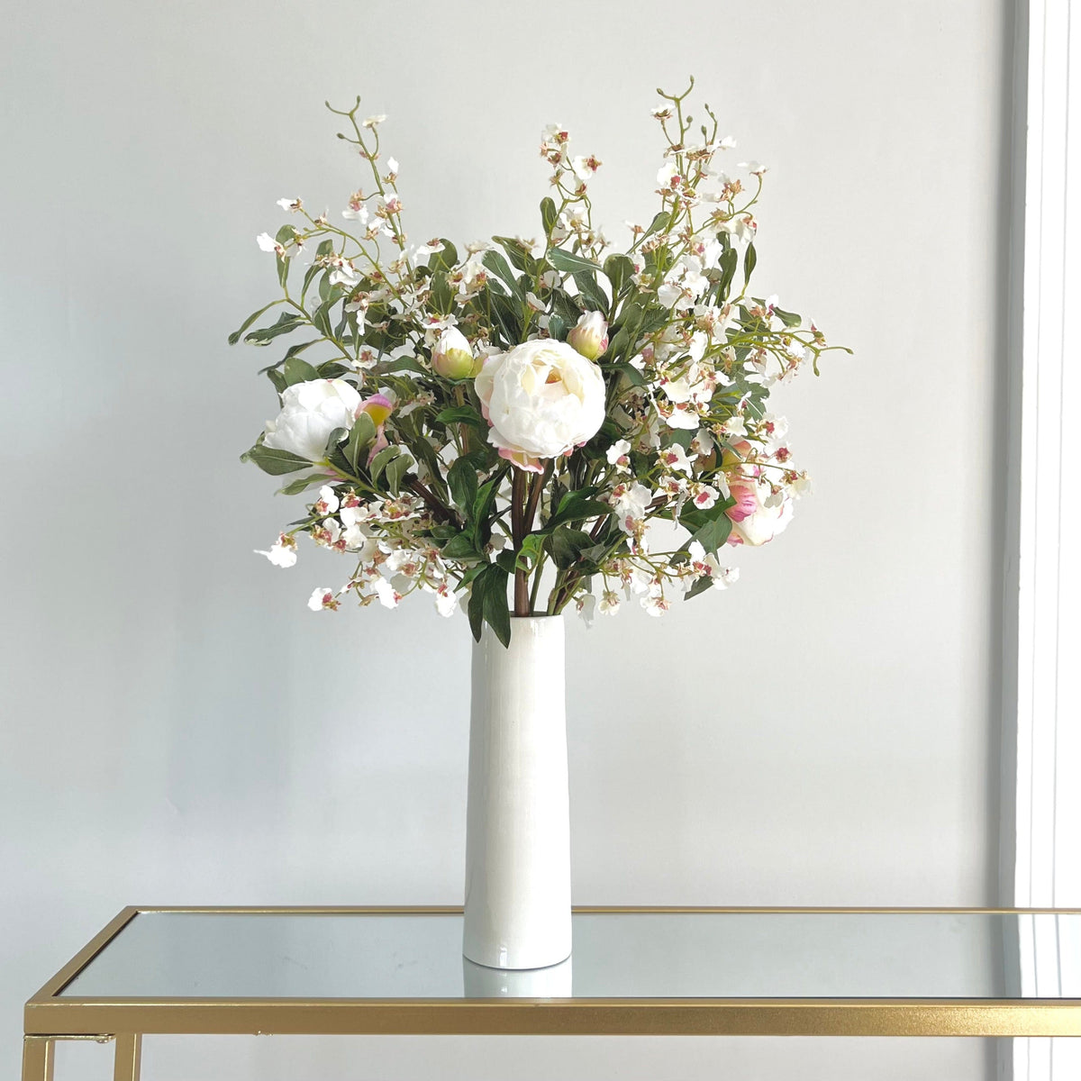 Realistic Prestbury Vase ABP1828 by The Faux Flower Company