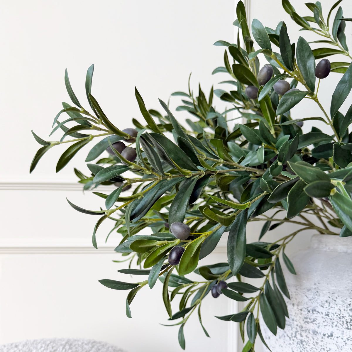 Realistic Artificial Olive Branch ABZ9142GR by The Faux Flower Company