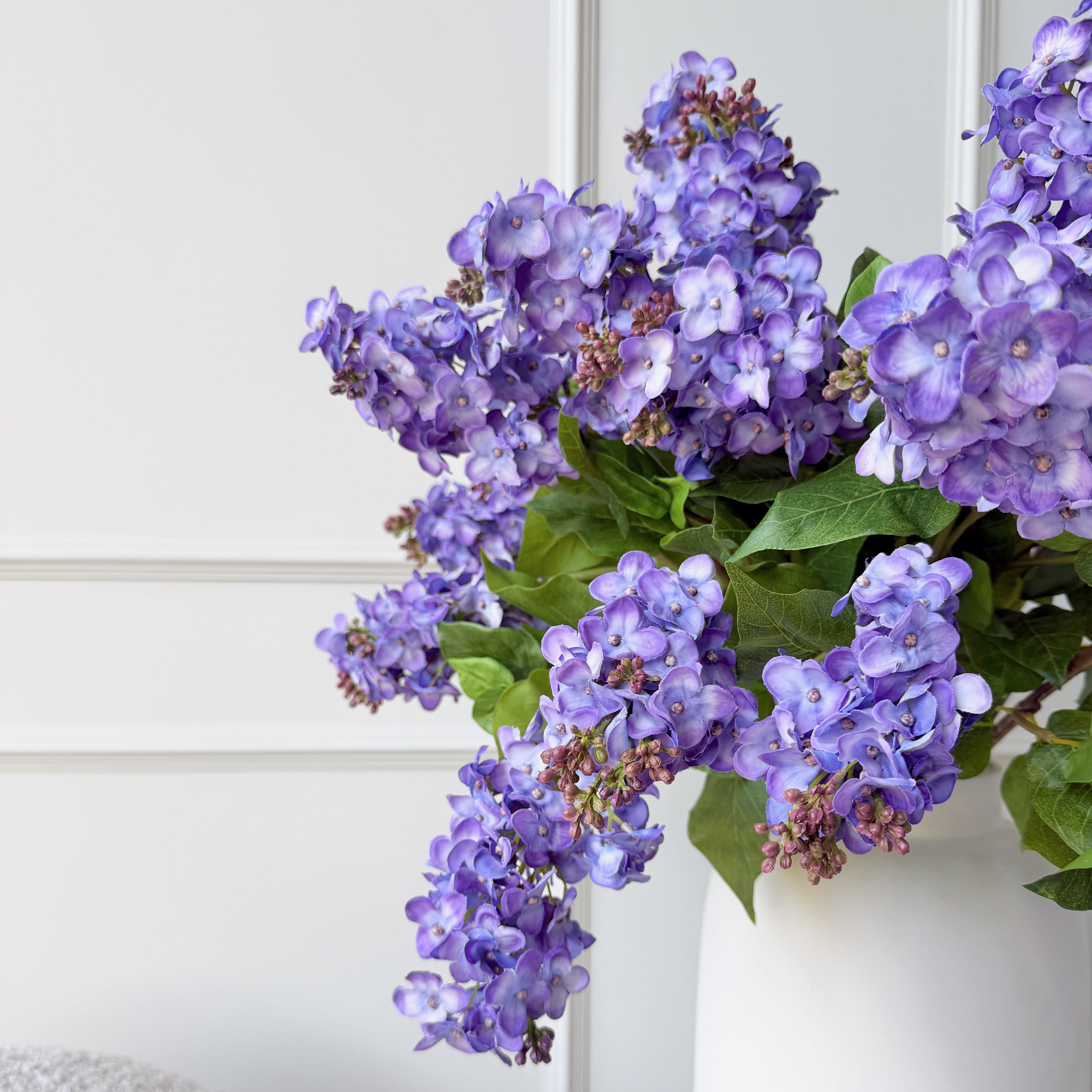 Realistic Artificial Purple Lilac Spray ABY2361PU by The Faux Flower Company