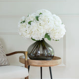 Artificial White Hydrangea