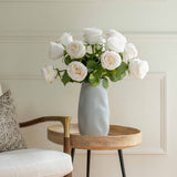 Artificial White Large Rose