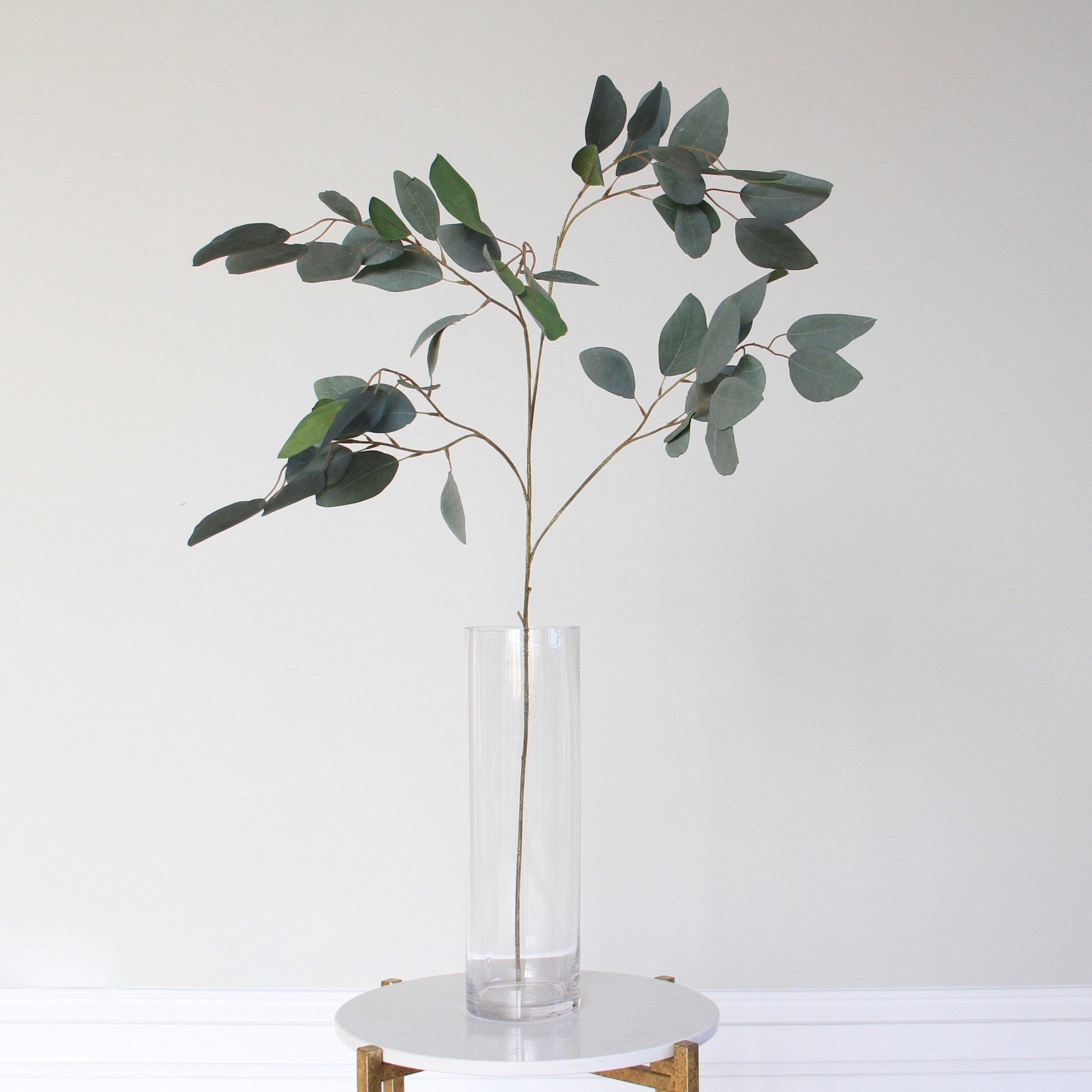 Artificial flowers luxury lifelike faux Artificial Tall Eucalyptus Spray realistic silk single stems buy online from The Faux Flower Company