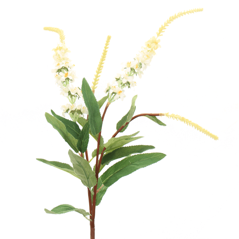 Artificial flowers luxury lifelike faux Artificial White Sage Plant realistic silk single stems buy online from The Faux Flower Company