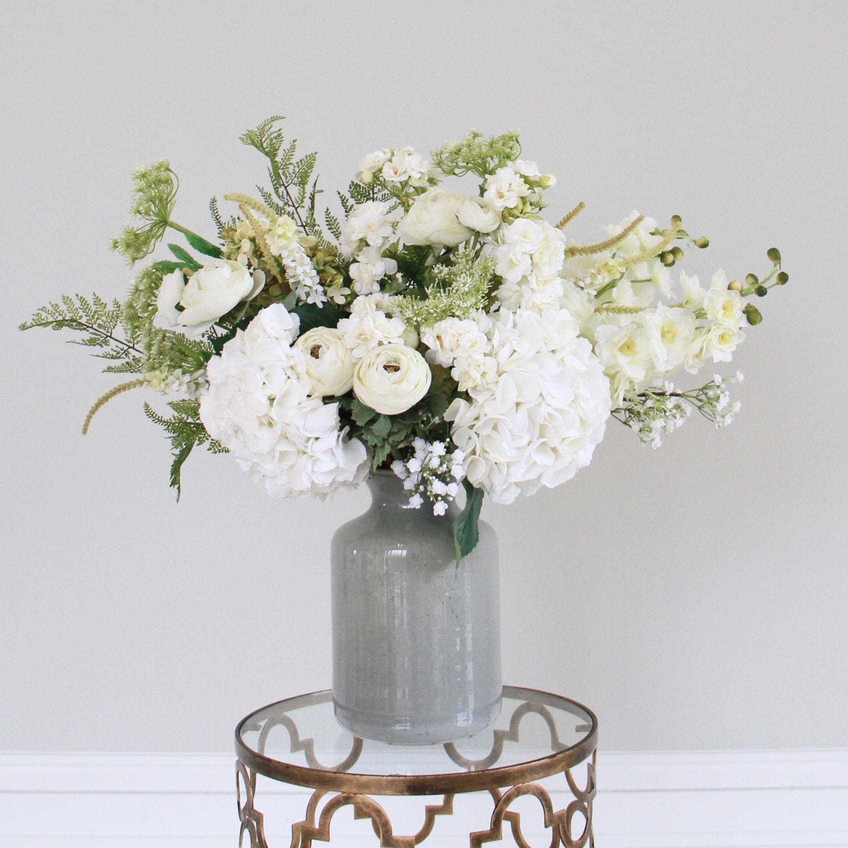 Artificial flowers luxury lifelike faux Blossoming Artificial Flower Bouquet realistic silk bouquet buy online from The Faux Flower Company