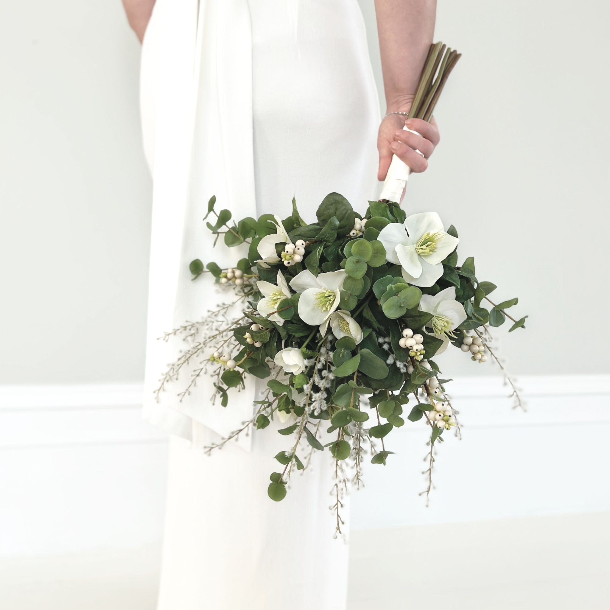 Artificial flowers luxury lifelike faux Temperley Artificial Flower Wedding Bouquet realistic silk Bridal buy online from The Faux Flower Company