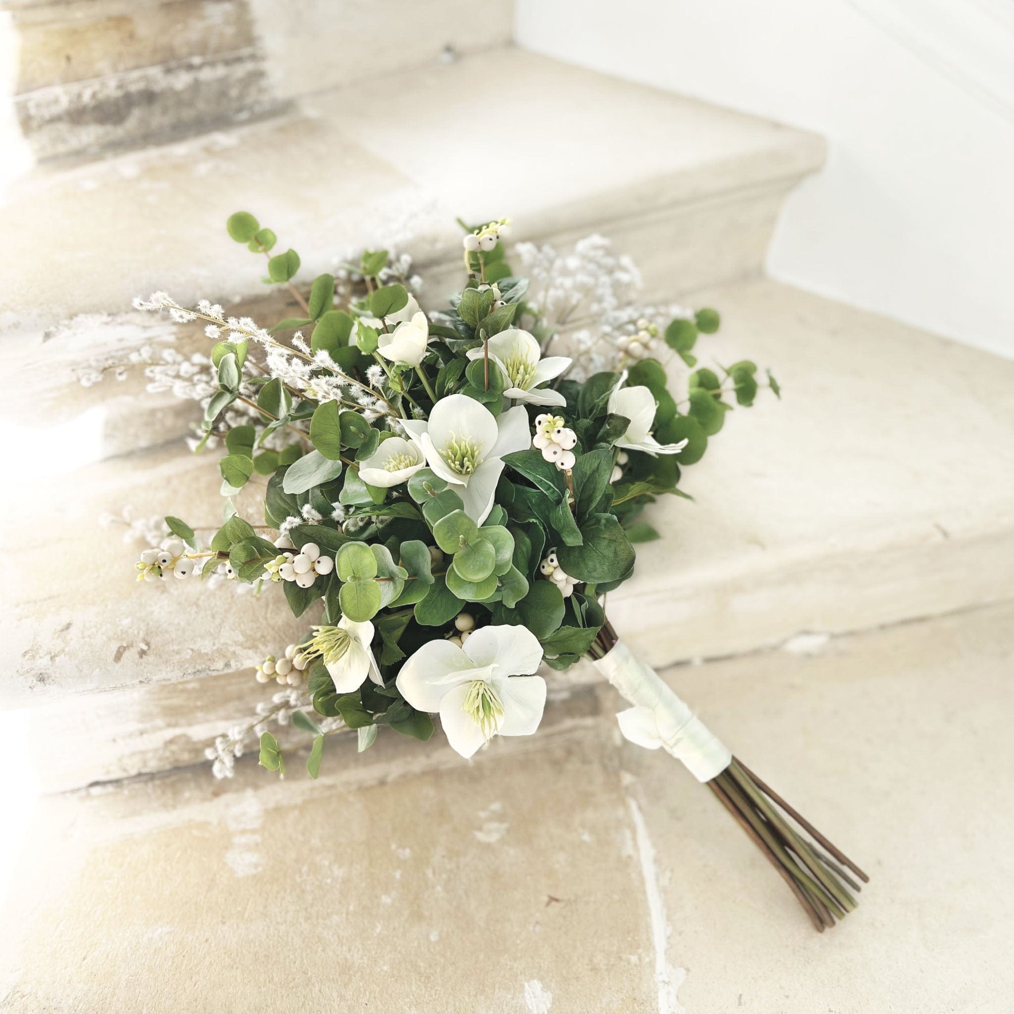 Artificial flowers luxury lifelike faux Temperley Artificial Flower Wedding Bouquet realistic silk Bridal buy online from The Faux Flower Company