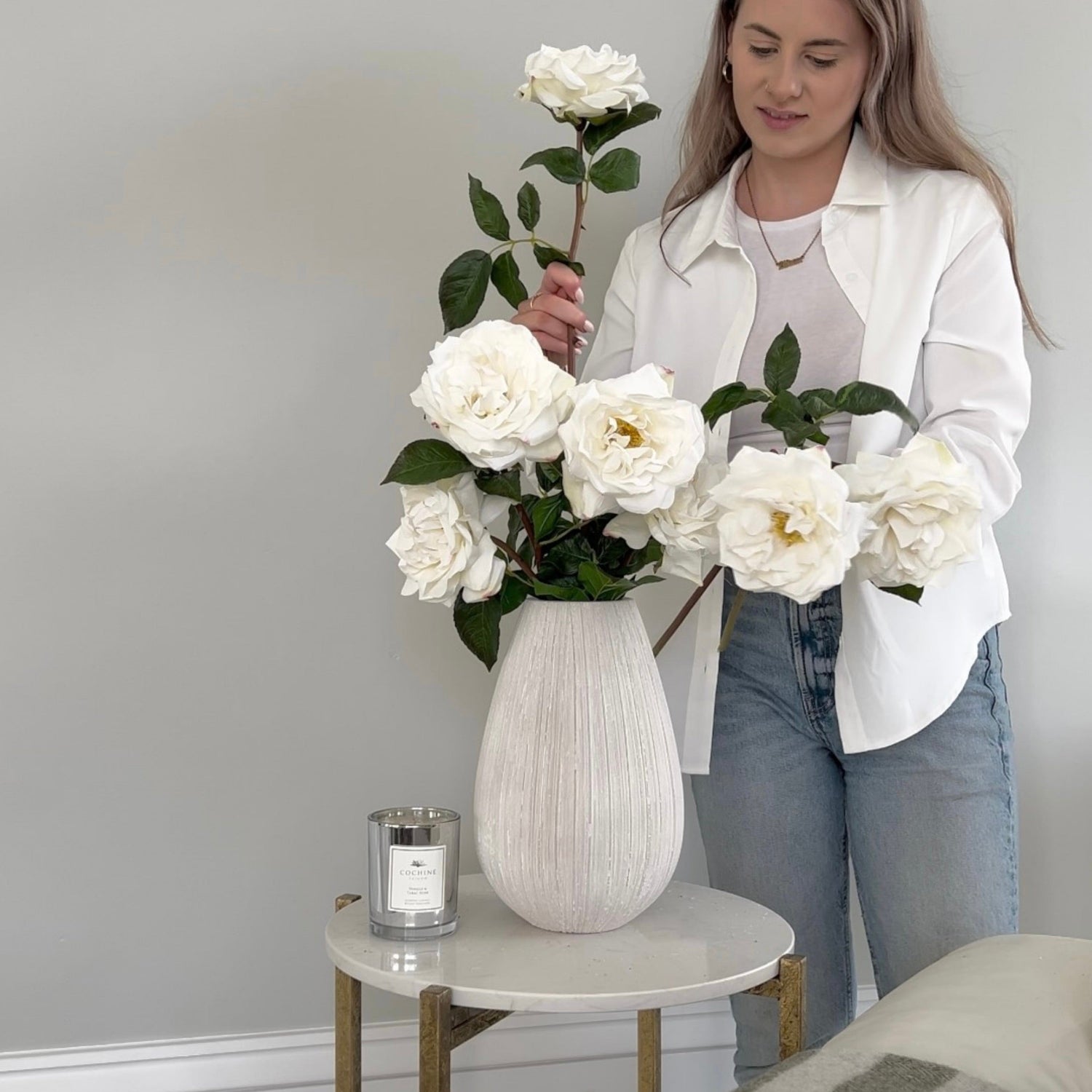 The postiving power of gifting faux flowers 