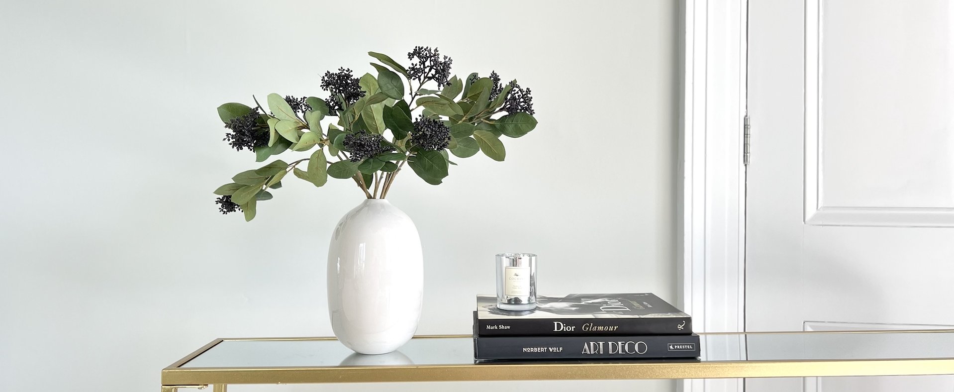 Grey artificial flowers & black artificial flowers fake, perfect grey faux flowers & black faux flowers to accessorise your stylish home