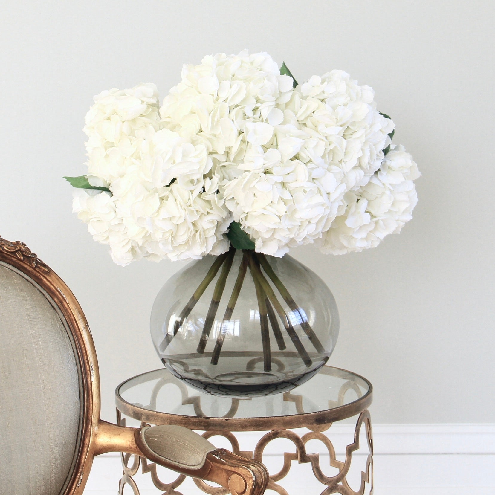 White artificial on sale flowers