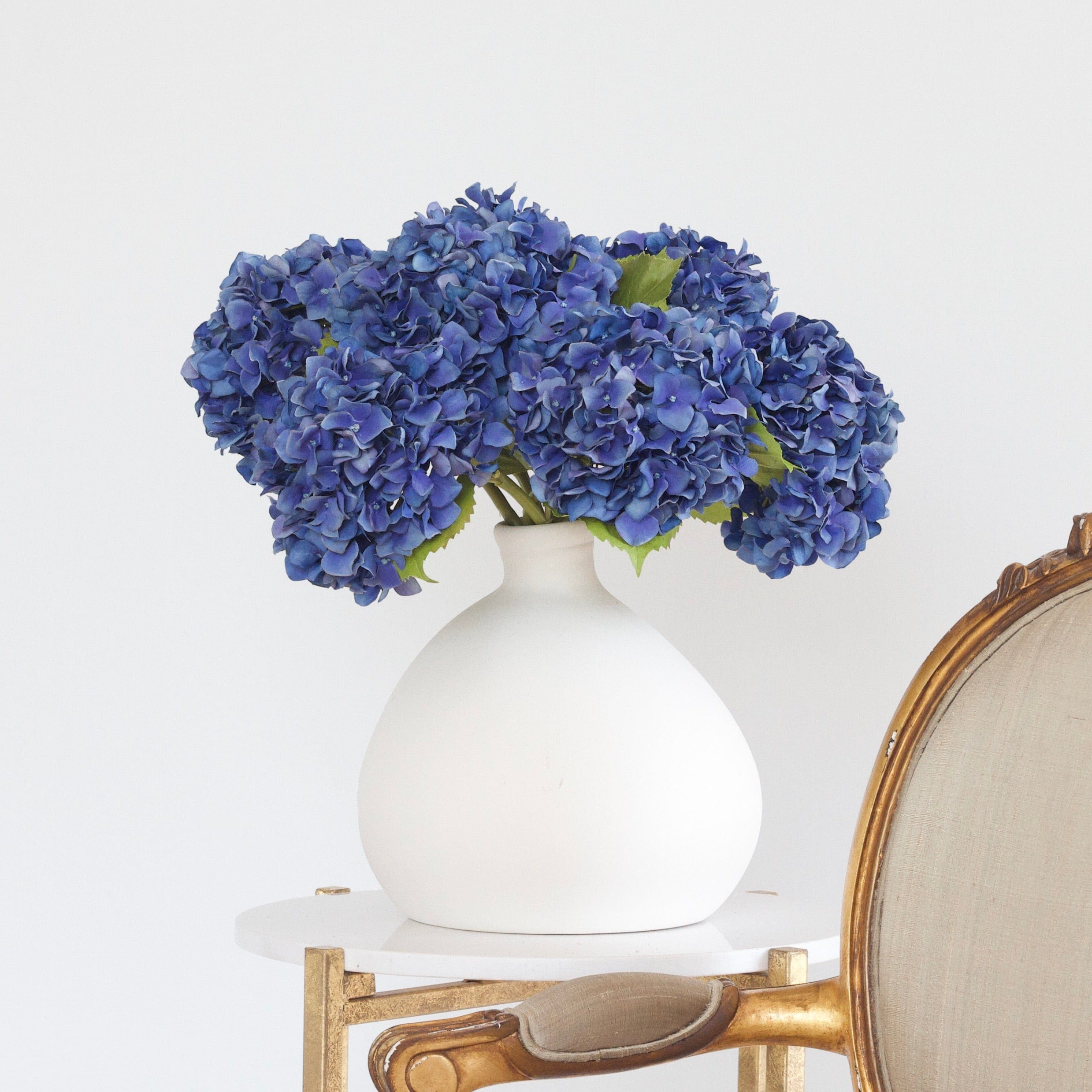 Blue artificial clearance flowers