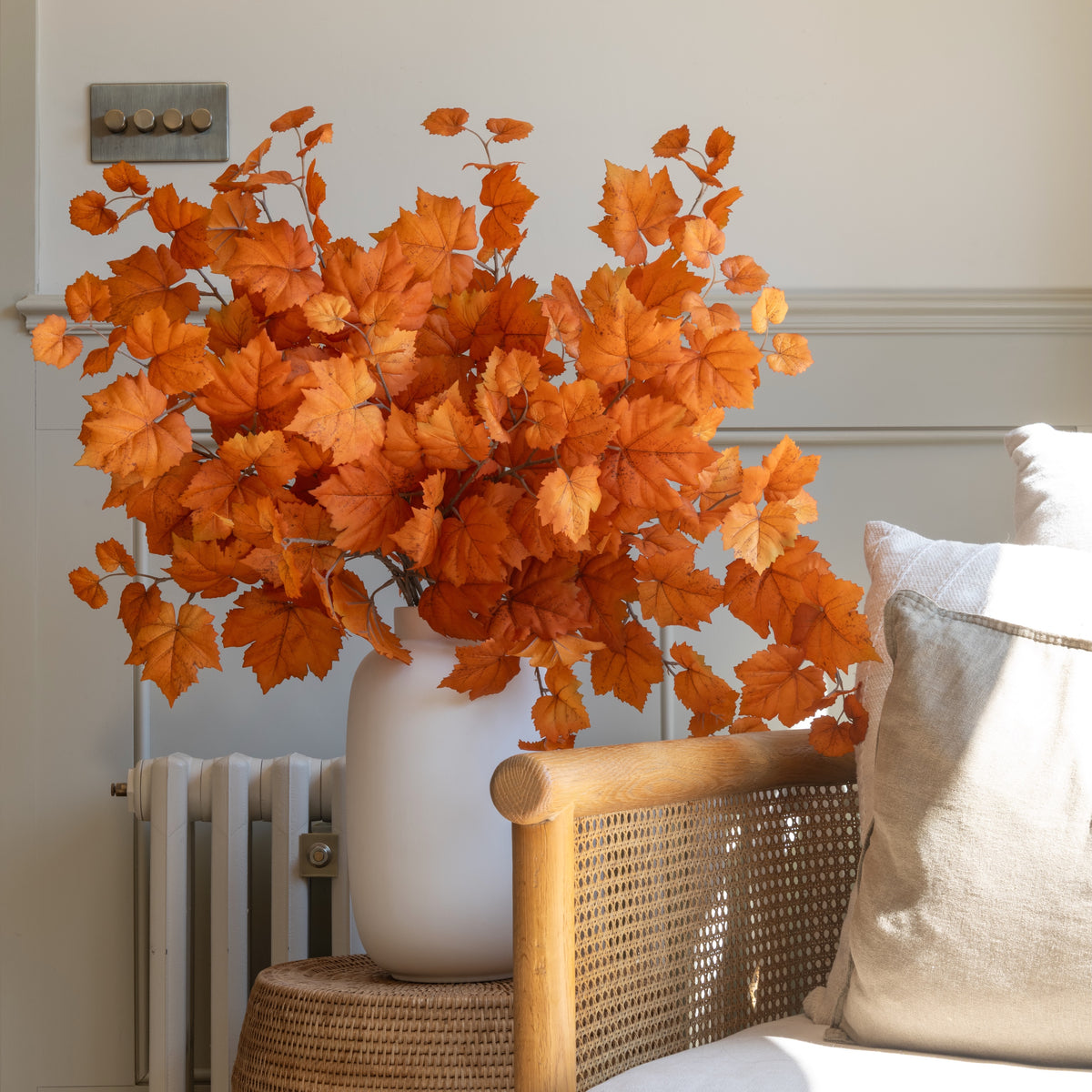 Artificial Orange Autumnal Leaves