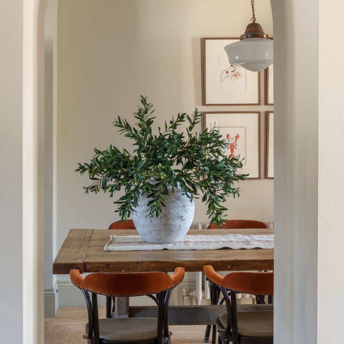 Artificial Olive Branch