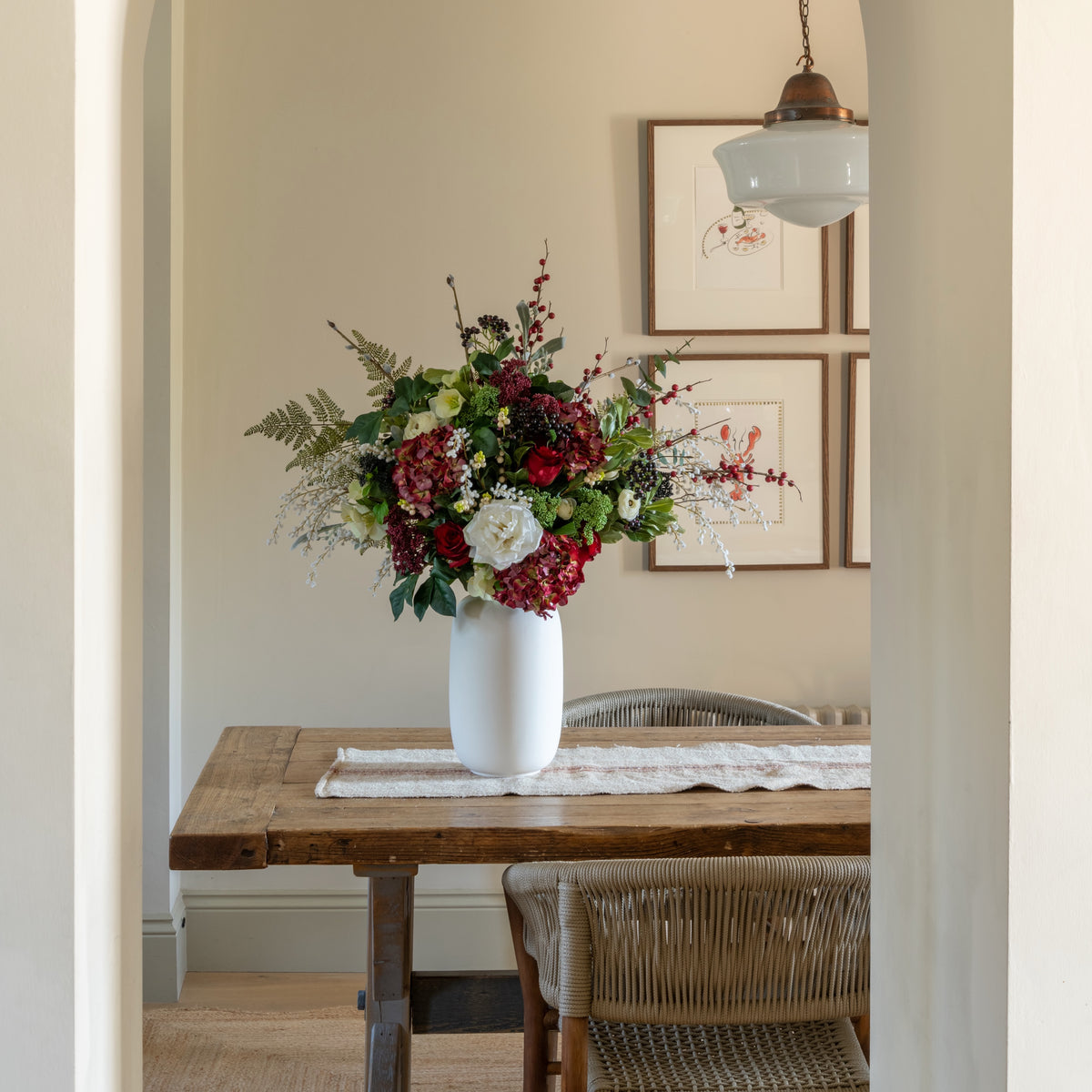 Winter Splendour Artificial Flower Arrangement