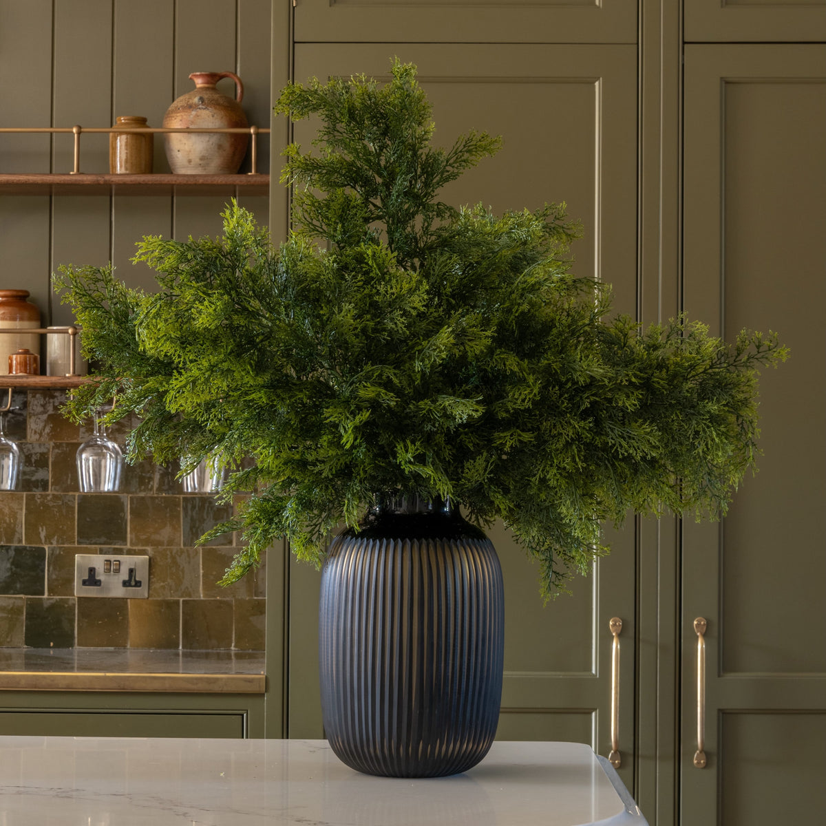 Artificial Cypress Bush