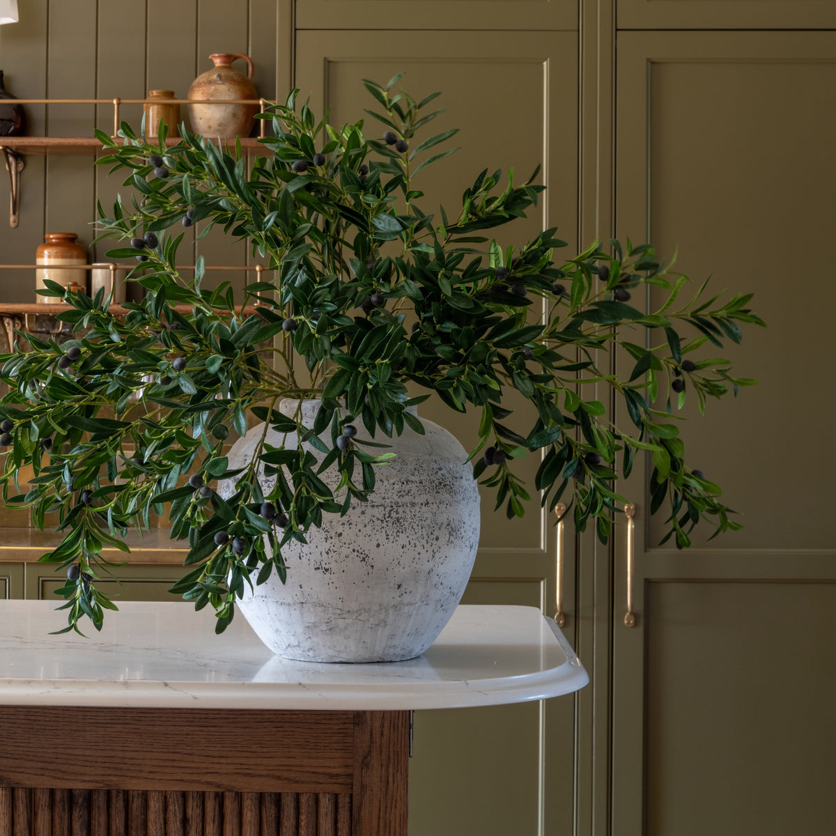 Artificial Olive Branch