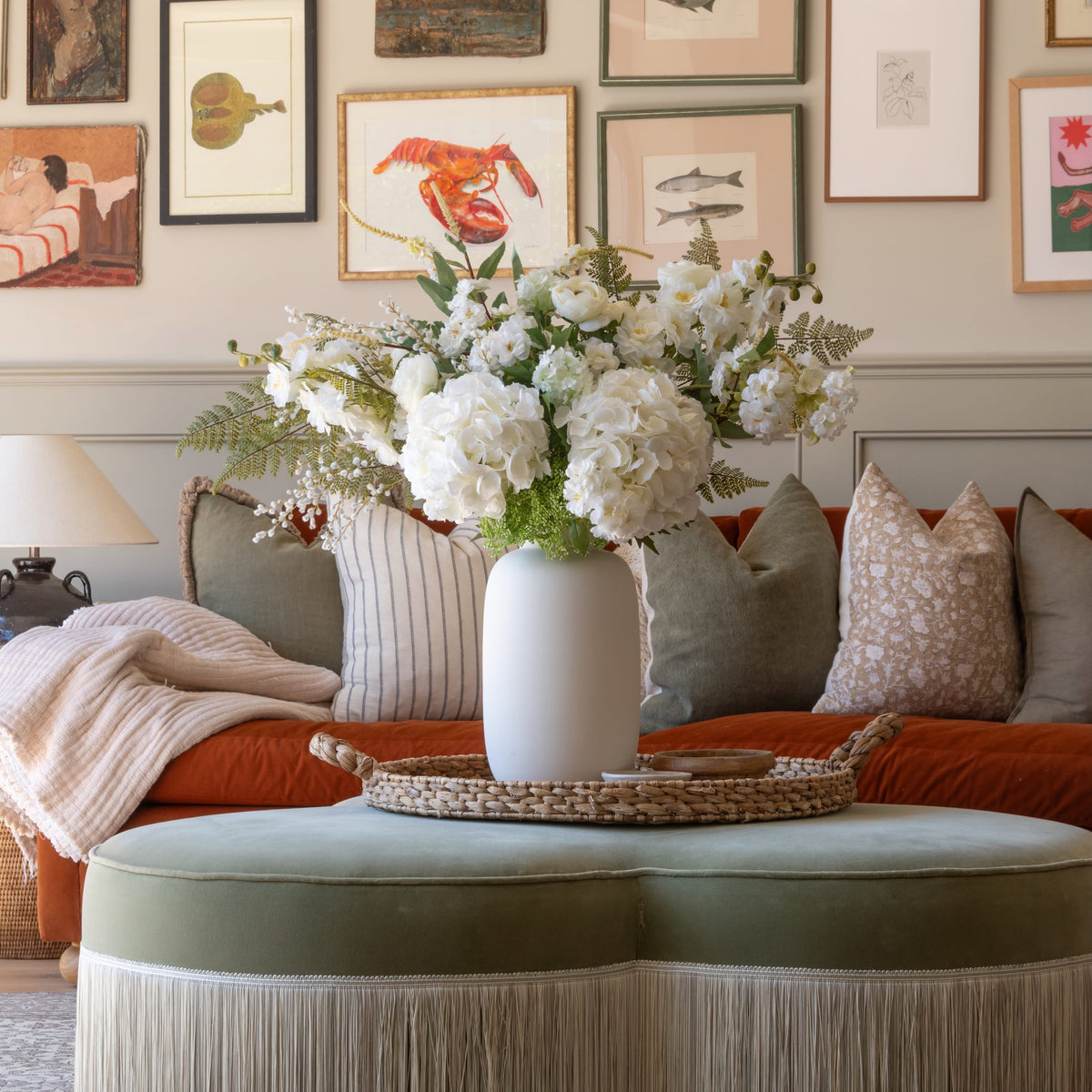 Blossoming Artificial Flower Arrangement