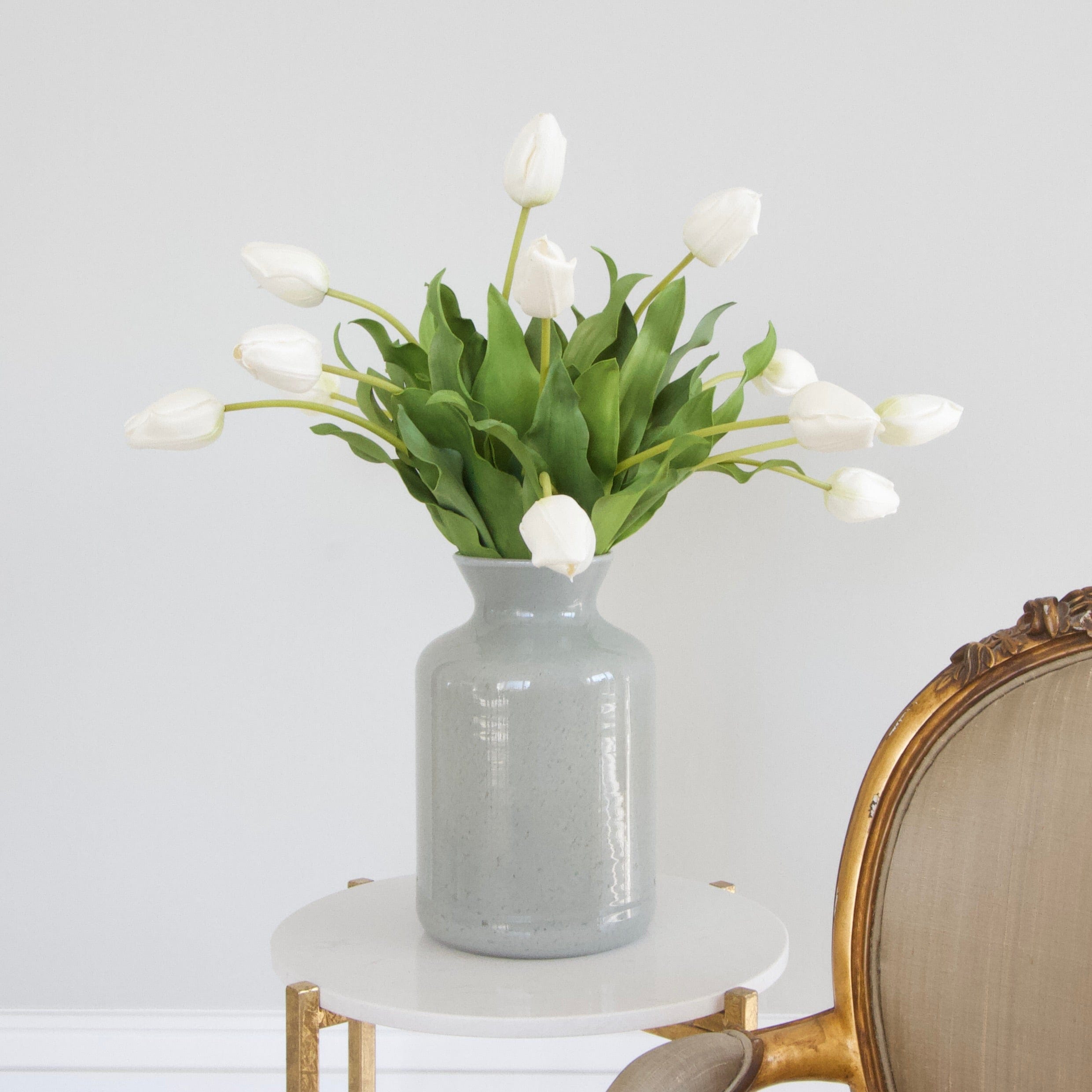 Artificial White Tulip
