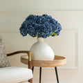 Realistic Artificial Blue Dried Hydrangea ABY5070BL by The Faux Flower Company