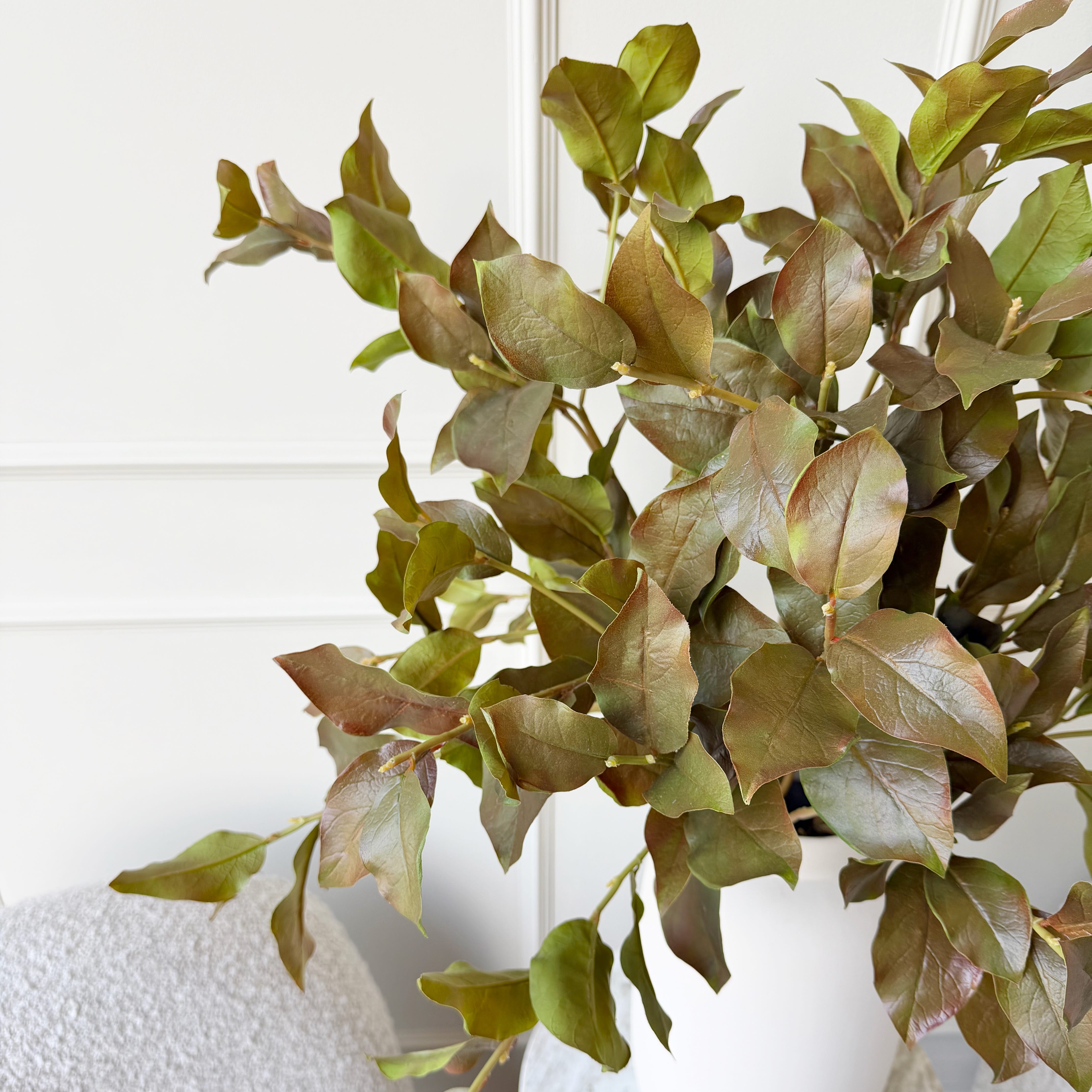 Realistic Artificial Brown Foliage Leaf ABY7013BR by The Faux Flower Company