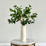 Artificial Green Ficus Leaves
