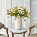 Realistic Artificial Green Ranunculus ABY5767GR by The Faux Flower Company