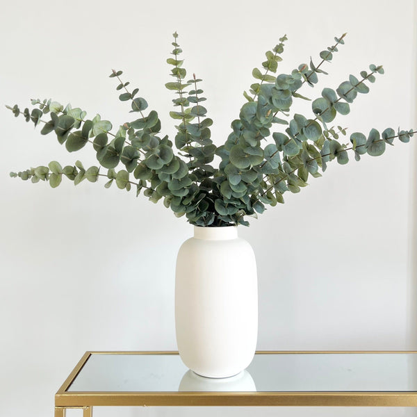 Realistic Artificial Green Tall Eucalyptus ABZ1129GR by The Faux Flower Company