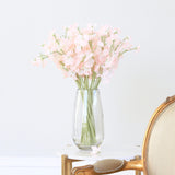 Artificial Pale Pink Sweet Pea