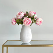 Realistic Artificial Pink Classic Peony ABY6043PK by The Faux Flower Company