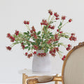 Realistic Artificial Red Rosehips ABX8121RD by The Faux Flower Company