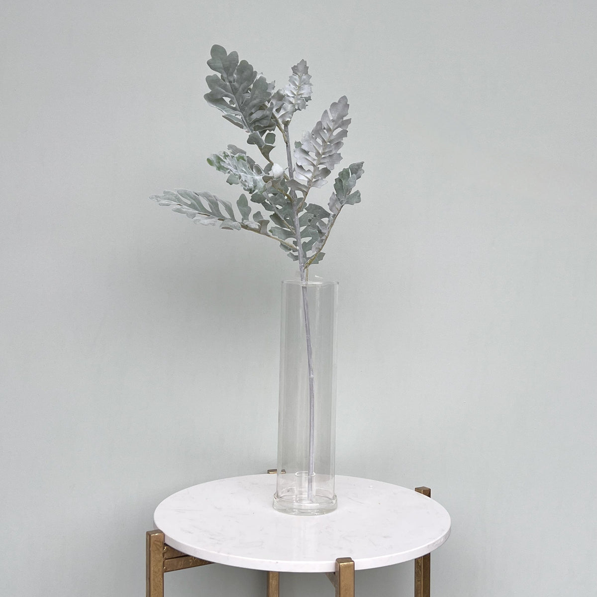 Realistic Artificial Silver Senecio Leaf ABX5083GR by The Faux Flower Company