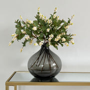 Realistic Artificial Snowberry Stem ABY2091WH by The Faux Flower Company