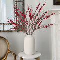 Realistic Artificial Tall Red Berries ABX3783RD by The Faux Flower Company