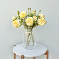 Realistic Artificial Yellow Ranunculus ABY3172YL by The Faux Flower Company